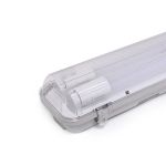 Noxion LED Allmänbruksarmatur Vattentät Armatur Poseidon V2.0 incl. 2x Noxion LED Rör T8 Standard Output 19W 2x2300lm - 830 Varm Vit | 150cm