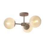 It's about RoMi Taklampa Aspen Glas Vit | Passande för 3x E14 