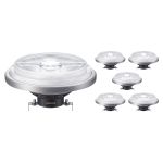 Flerpack 6x Philips MASTER LED Spot G53 AR111 10.8W 600lm 9D - 927 Extra Varm Vit | Bästa färgåtergivning - Dimbar - Ersättare 50W