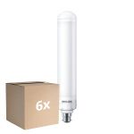 Flerpack 6x Philips TrueForce LED SOX Offentlig B22 18W 2500lm - 840 Kallvit | Ersättare 26W