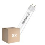 Flerpack 8x Osram LED Rör T8 (EM/Mains) Standard Output 5.4W 585lm - 830 Varm Vit | 44cm - Ersättare 15W