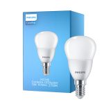 Philips Corepro LED Lustre E14 boll Matt 5W 470lm - 827 Extra Varm Vit | Ersättare 40W