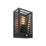 Eglo Vägglampa Alamonte 3 Utomhus Stål Svart | Passande för E27