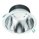 Philips LED Downlight Coreline DN142B Aluminium Vit 19.2W 2300lm 60D - 840 Kallvit | Utskärning   200mm - IP20 - UGR<19