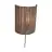 Good&Mojo Vägglampa Iguazu Jute Brun L | Passande för 1x E27 