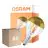 Flerpack 6x Osram Classic LED E14 Boll Filament Klar 4W 380lm - 827 Extra Varm Vit | Ersättare 34W