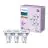 Flerpack 3x Philips LED Spot GU10 PAR16 5W 355lm 36D - 827 Extra Varm Vit
