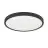 Eglo Taklampa Fueva 6 Plast Svart 17W 2900lm - 827-840-865 CCT