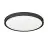 Eglo Taklampa Badrumsbelysning Fueva 6 Plast Svart 14.2W 2000lm - 827-840-865 CCT