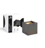 D'Lite Vägglampa Elingen Aluminium Svart Up & Down 4.9W 480lm - 830 Varm Vit | IP65 - Ljussensor