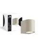D'Lite Vägglampa Vossem Beige| IP54 - Passande för 1x GU10 