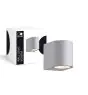 D'Lite Vägglampa Vossem Silver| IP54 - Passande för 1x GU10