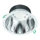 Philips LED Downlight Coreline DN142B Aluminium Vit 11W 1200lm 60D - 830 Varm Vit | Utskärning   155mm - IP20 - UGR